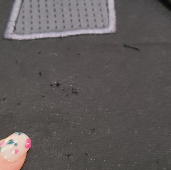 RUSSELL black logo hoody S - Picture 9 of 9